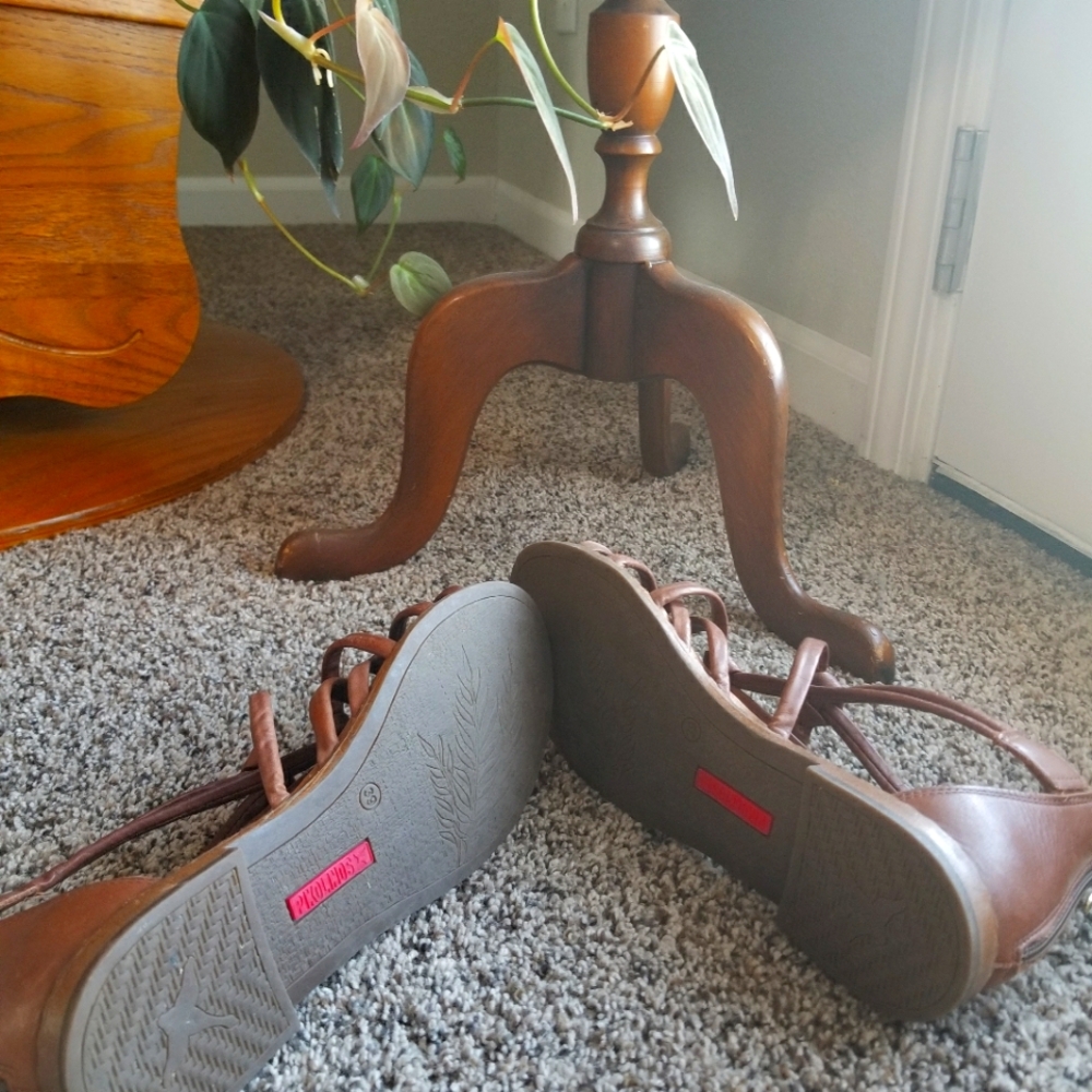 PIKOLINOS Brown Flat Strappy Sandals - Picture 8 of 10